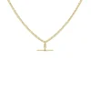 Jack Murphy Jewellers All Jmj & Branded Fashion Jewellery | Jmj Gold Jewellery | 9ct Yellow Gold T-Bar Diamond Cut Necklace