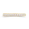 Jack Murphy Jewellers Yellow Gold Wedding & Eternity Rings | 18ct Yellow Gold Triangle Claw Set 2mm Diamond Ring 0.25ct