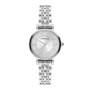 Emporio Armani Ladies Emporio Armani Watches | 32mm Gianni T-Bar Silver CZ Dial Link Watch