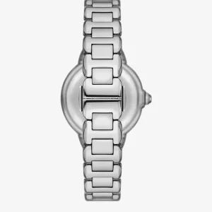 Emporio Armani Ladies Emporio Armani Watches | 32mm Ladies Mia Blue Dial Three-Hand Stainless Steel Watch