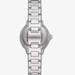 Emporio Armani Ladies Emporio Armani Watches | 32mm Ladies Mia Silver Dial Stainless Steel Bracelet Watch