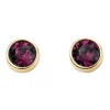 Jack Murphy Jewellers Jmj Birthstone Jewellery | February Yellow Gold Plated Crystal Birthstone Earrings