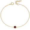 Jack Murphy Jewellers Jmj Birthstone Jewellery | January Yellow Gold Plate Crystal Birthstone Bracelet