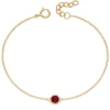 Jack Murphy Jewellers Jmj Birthstone Jewellery | July Yellow Gold Plate Crystal Birthstone Bracelet