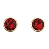 Jack Murphy Jewellers Jmj Birthstone Jewellery | July Yellow Gold Plated Crystal Birthstone Earrings