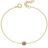 Jack Murphy Jewellers Jmj Birthstone Jewellery | June Yellow Gold Plate Crystal Birthstone Bracelet