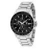 Maserati Mens Maserati Watches | 44mm Sfida Black Dial Stainless Steel Link Watch