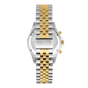 Maserati Mens Maserati Watches | 44mm Sfida White Dial Two Tone Stainless Steel Bracelet Watch