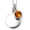 Jack Murphy Jewellers Jmj Birthstone Jewellery | Jmj Sterling Silver Jewellery | November Sterling Silver Crystal Birthstone Personalising Necklace
