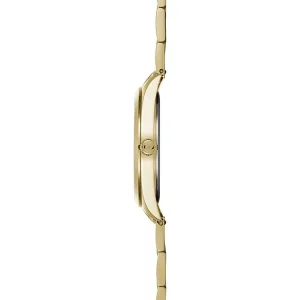 Obaku Ladies Obaku Watches | 36mm CHILI - BERYL Gold Toned Crystal Dial Link Watch