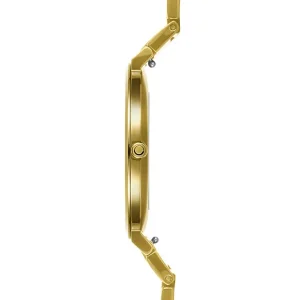Obaku Ladies Obaku Watches | 34mm KLIP LILLE - CIDER Gold toned Steel Link Watch
