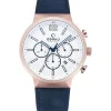 Obaku Mens Obaku Watches | 42mm STORM - Limited Edition Chronograph Leather Watch