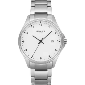 Obaku Mens Obaku Watches | 40mm TITANIUM - TITANLINK Watch
