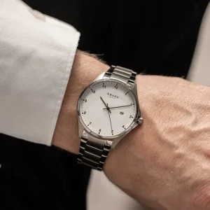 Obaku Mens Obaku Watches | 40mm TITANIUM - TITANLINK Watch