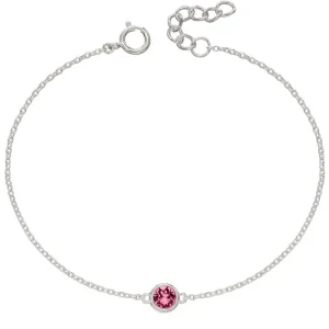 Jack Murphy Jewellers Jmj Birthstone Jewellery | Jmj Sterling Silver Jewellery | October Sterling Silver Crystal Birthstone Bracelet