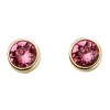 Jack Murphy Jewellers Jmj Birthstone Jewellery | October Yellow Gold Plated Crystal Birthstone Earrings