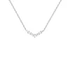 PDPAOLA All Jmj & Branded Fashion Jewellery | Silver Mini Crown CZ Necklace