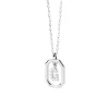 PDPAOLA All Jmj & Branded Fashion Jewellery | Sterling Silver CZ Mini 'G' Initial Necklace