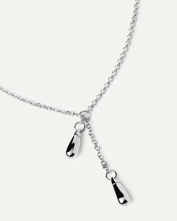PDPAOLA All Jmj & Branded Fashion Jewellery | Tango Silver Chain Necklace