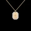 PDPAOLA All Jmj & Branded Fashion Jewellery | Yellow Gold Plated CZ 'Pisces' Zodiac Necklace