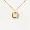 PDPAOLA All Jmj & Branded Fashion Jewellery | Yellow Gold Plated Octet Necklace