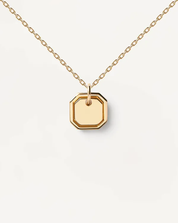 PDPAOLA All Jmj & Branded Fashion Jewellery | Yellow Gold Plated Octet Necklace