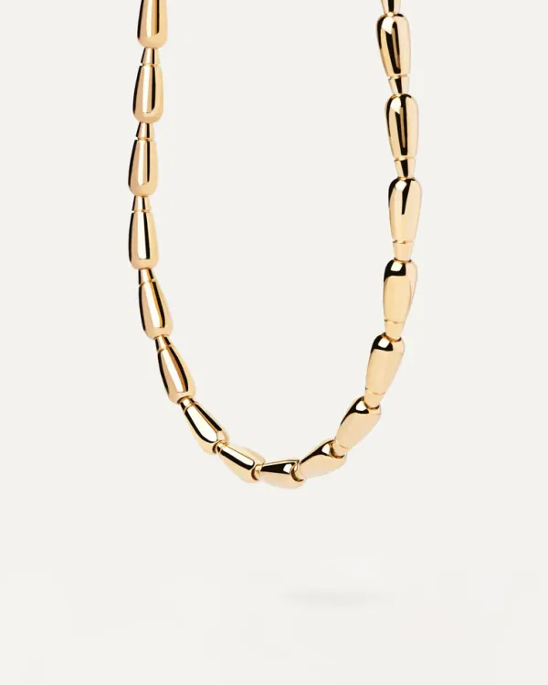 PDPAOLA All Jmj & Branded Fashion Jewellery | Yellow Gold Plate Gigi Necklace