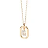 PDPAOLA All Jmj & Branded Fashion Jewellery | Yellow Gold Plate CZ Mini 'G' Initial Necklace