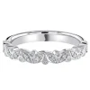 Jack Murphy Jewellers Platinum Wedding & Eternity Rings | Platinum 50% Spread Marquise & Round Fancy Cut Diamond Ring 0.14ct