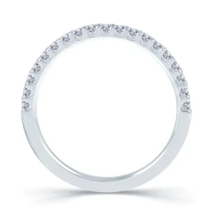 Jack Murphy Jewellers Platinum Wedding & Eternity Rings | Platinum Brilliant Round Claw Set 1.70mm Diamond Ring 0.20ct