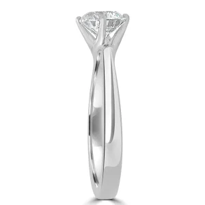 Jack Murphy Jewellers Natural Solitaire Diamond Rings | Platinum Brilliant Round Diamond Solitaire Ring, 0.94ct