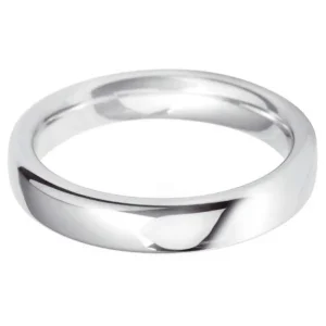 Jack Murphy Jewellers Platinum Wedding Rings | Platinum Wedding & Eternity Rings | Platinum Classic Court Heavy 4mm Wedding Band