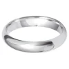 Jack Murphy Jewellers Platinum Wedding Rings | Platinum Wedding & Eternity Rings | Platinum Classic D Court 4mm Wedding Band