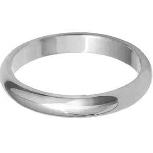 Jack Murphy Jewellers Platinum Wedding Rings | Platinum Wedding & Eternity Rings | Platinum Classic D Court 3mm Wedding Band