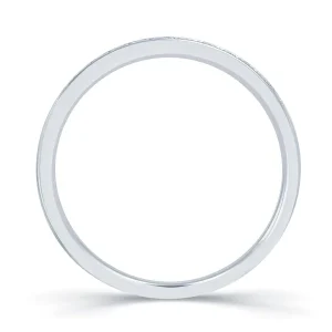 Jack Murphy Jewellers Platinum Wedding & Eternity Rings | Platinum Inlaid Brilliant Round 2mm Diamond Ring 0.17ct