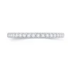 Jack Murphy Jewellers Platinum Wedding & Eternity Rings | Platinum Triangle Claw Set 1.7mm Diamond Ring 0.15ct