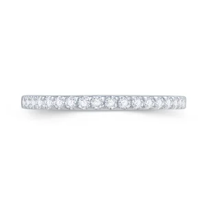 Jack Murphy Jewellers Platinum Wedding & Eternity Rings | Platinum Triangle Claw Set 1.7mm Diamond Ring 0.15ct