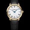Raymond Weil Mens Raymond Weil Watches | Men’s Classic 39 mm Gold PVD Leather Quartz Watch