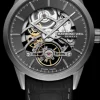 Raymond Weil Mens Raymond Weil Watches | 42mm Auto Gray Freelancer Open Aperture Strap Watch