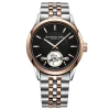 Raymond Weil Mens Raymond Weil Watches | 42mm Freelancer Rose Gold PVD Plated Open Aperture Watch