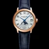 Raymond Weil Ladies Raymond Weil Watches | 34mm Maestro Moon phase Mother of Pearl Leather Watch