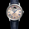 Raymond Weil Mens Raymond Weil Watches | 40mm Maestro Open Heart Auto Leather Watch