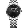 Raymond Weil Mens Raymond Weil Watches | 39mm Toccata Black Sunburst Dial Stainless Steel Watch
