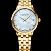 Raymond Weil Ladies Raymond Weil Watches | 29mm Toccata Yellow Gold PVD Mother of Pearl Diamond Set Watch