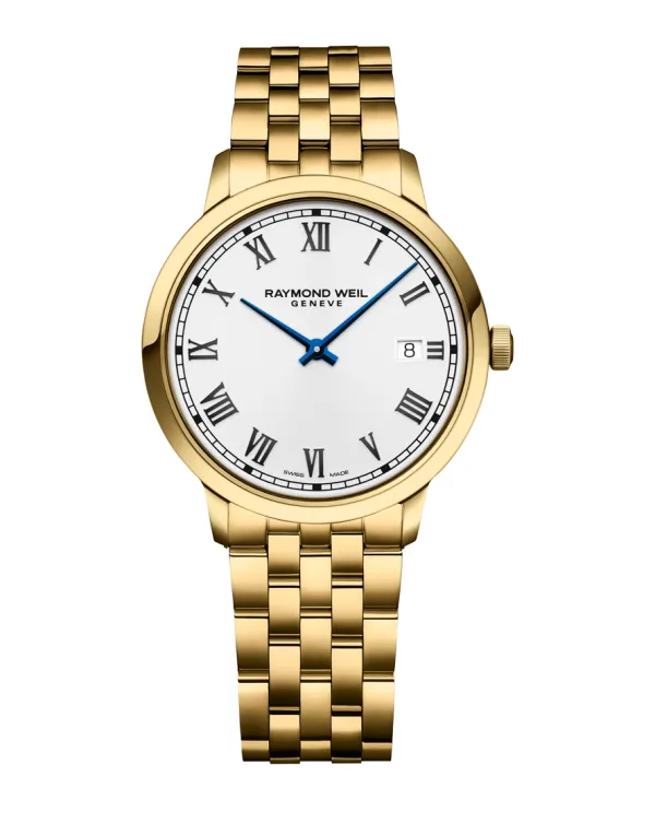Raymond Weil Ladies Raymond Weil Watches | 29mm Toccata Yellow Gold PVD White Dial Quartz Watch