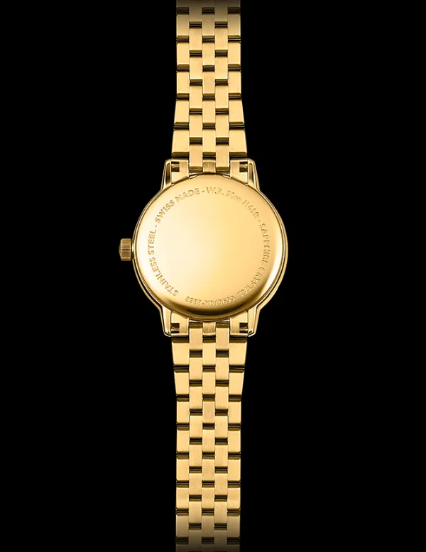 Raymond Weil Ladies Raymond Weil Watches | 29mm Toccata Yellow Gold PVD Mother of Pearl Diamond Set Watch