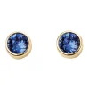 Jack Murphy Jewellers Jmj Birthstone Jewellery | September Yellow Gold Plated Crystal Birthstone Earrings