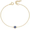 Jack Murphy Jewellers Jmj Birthstone Jewellery | September Yellow Gold Plate Crystal Birthstone Bracelet