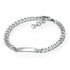Jack Murphy Jewellers Childrens Jewellery | Jmj Sterling Silver Jewellery | Sterling Silver Children's ID Diamond Set Bracelet