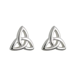 Jack Murphy Jewellers Childrens Jewellery | Jmj Sterling Silver Jewellery | Sterling Silver Children's Trinity Celtic Knot Stud Earring